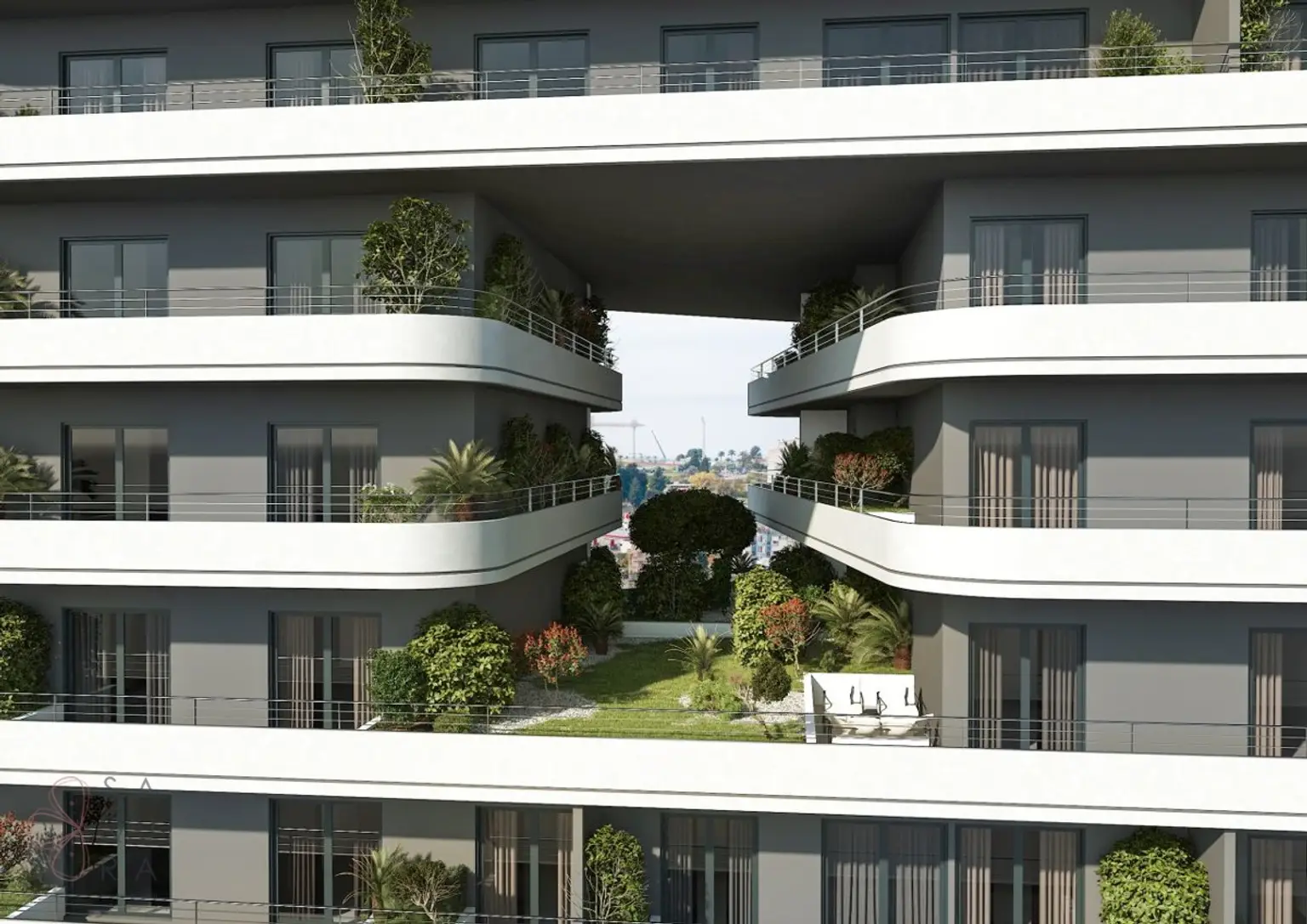 LUXURIÖSER DUPLEX MIT MEERBLICK IN ZAHA PLACE – BAR, MONTENEGRO
