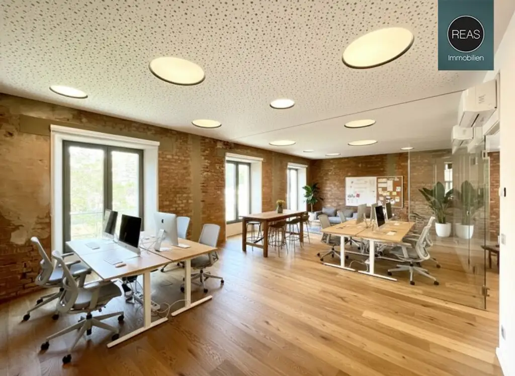 Loft mit hochwertgier Ausstattung in ehem. Kornspeicher der Brotfabrik Wien! Stellplatz verfügbar!