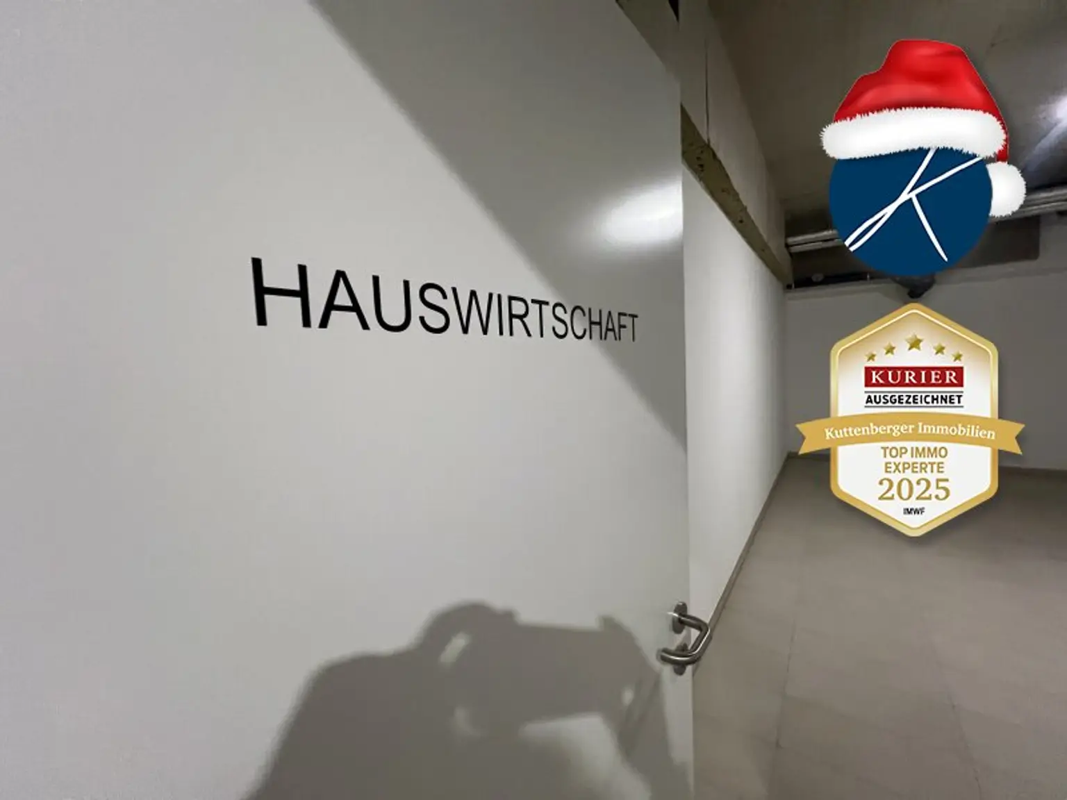 Eingang zum Hauswirtschaftsraum