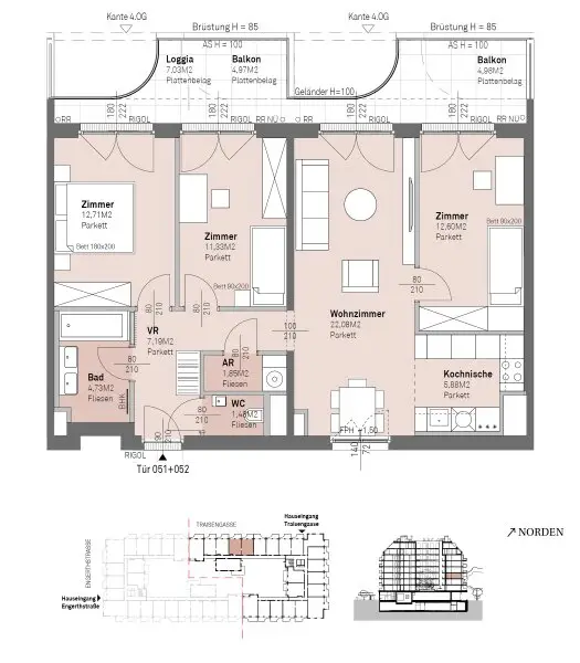 PROVISIONSFREI - Modernes wohnen am Donauufer mit Donaublick!