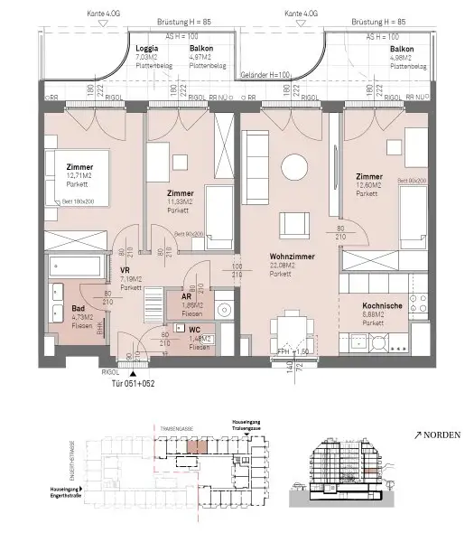 PROVISIONSFREI - Modernes wohnen am Donauufer mit Donaublick!
