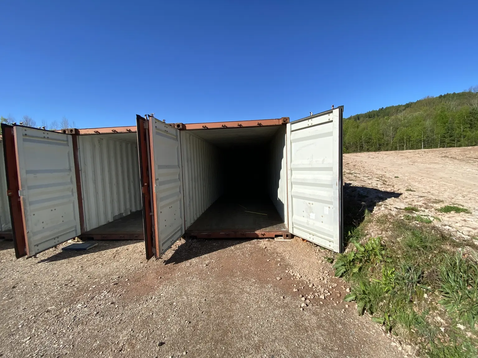 Container Vorderseite