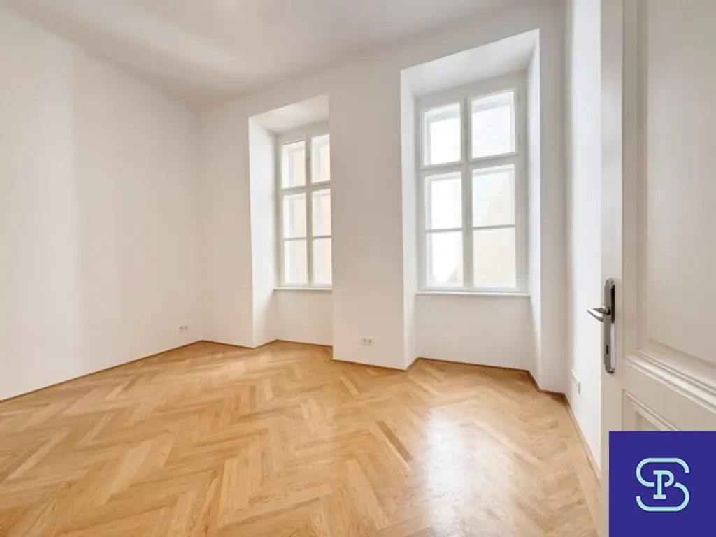 Erstbezug: 112m² Altbau mit 4 Zimmern und Einbauküche am Franziskanerplatz - 1010 Wien