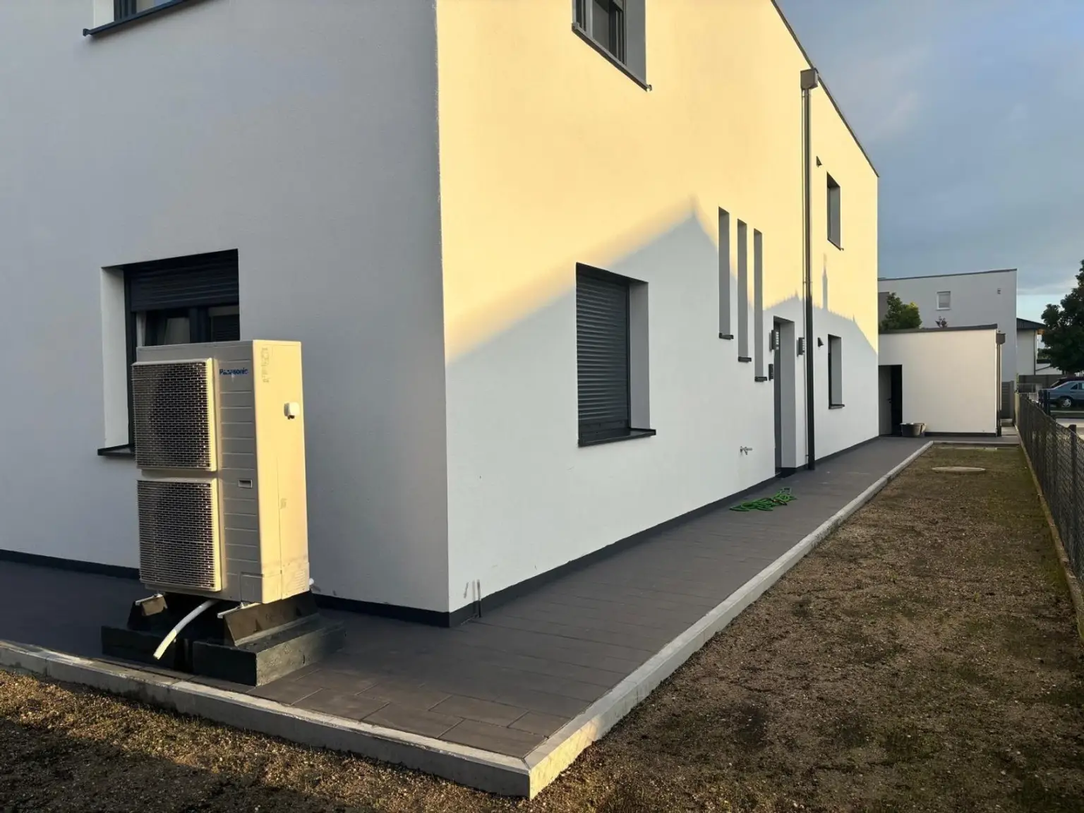 Seitenansicht Eingang