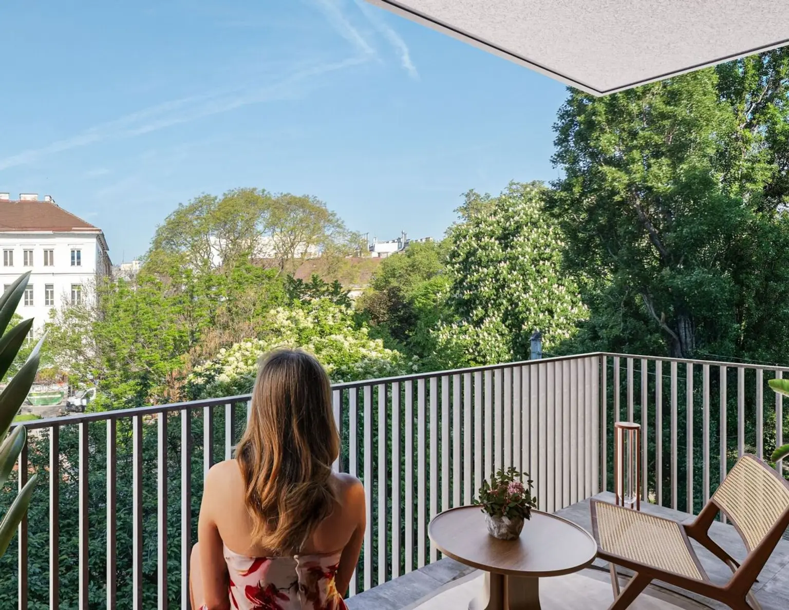 THE ARIK - Dachgeschoß mit Haltung - 3 Zimmer mit Terrasse & Blick ins Grüne