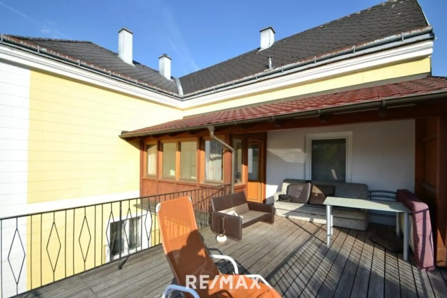 Terrasse & Wintergarten im OG