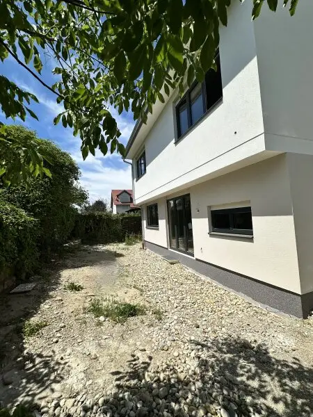 Hausansicht Baustelle