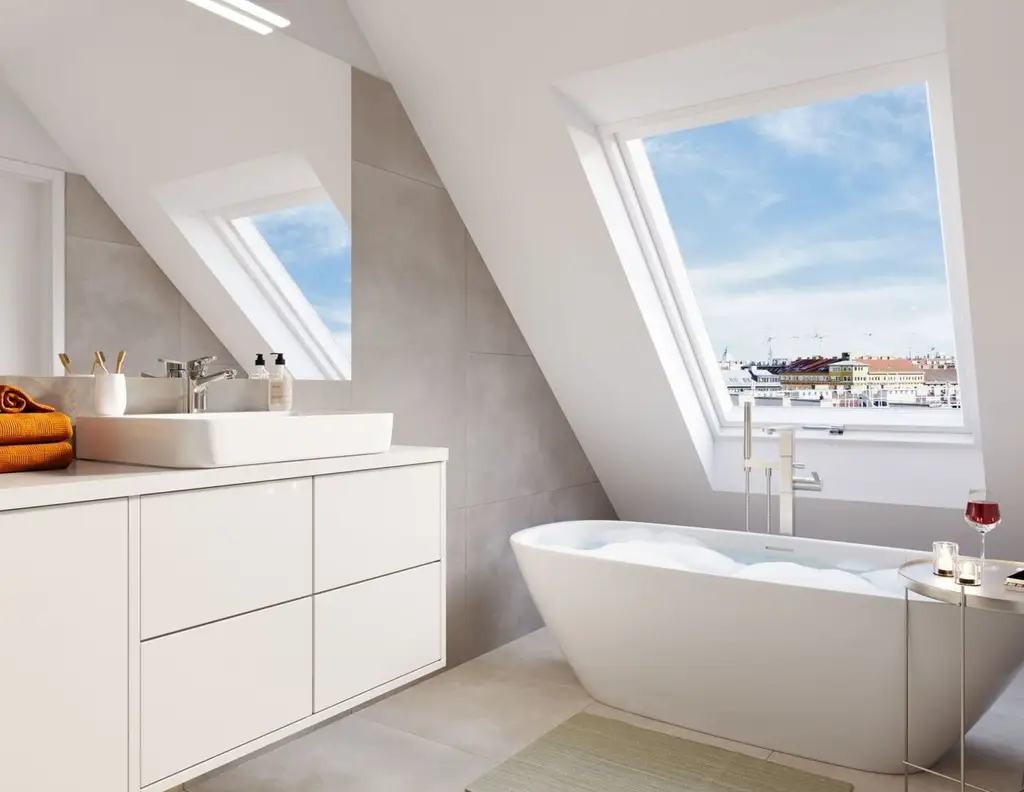 THE ARIK - Dachgeschoß mit Haltung - 3 Zimmer mit Terrasse & Blick ins Grüne