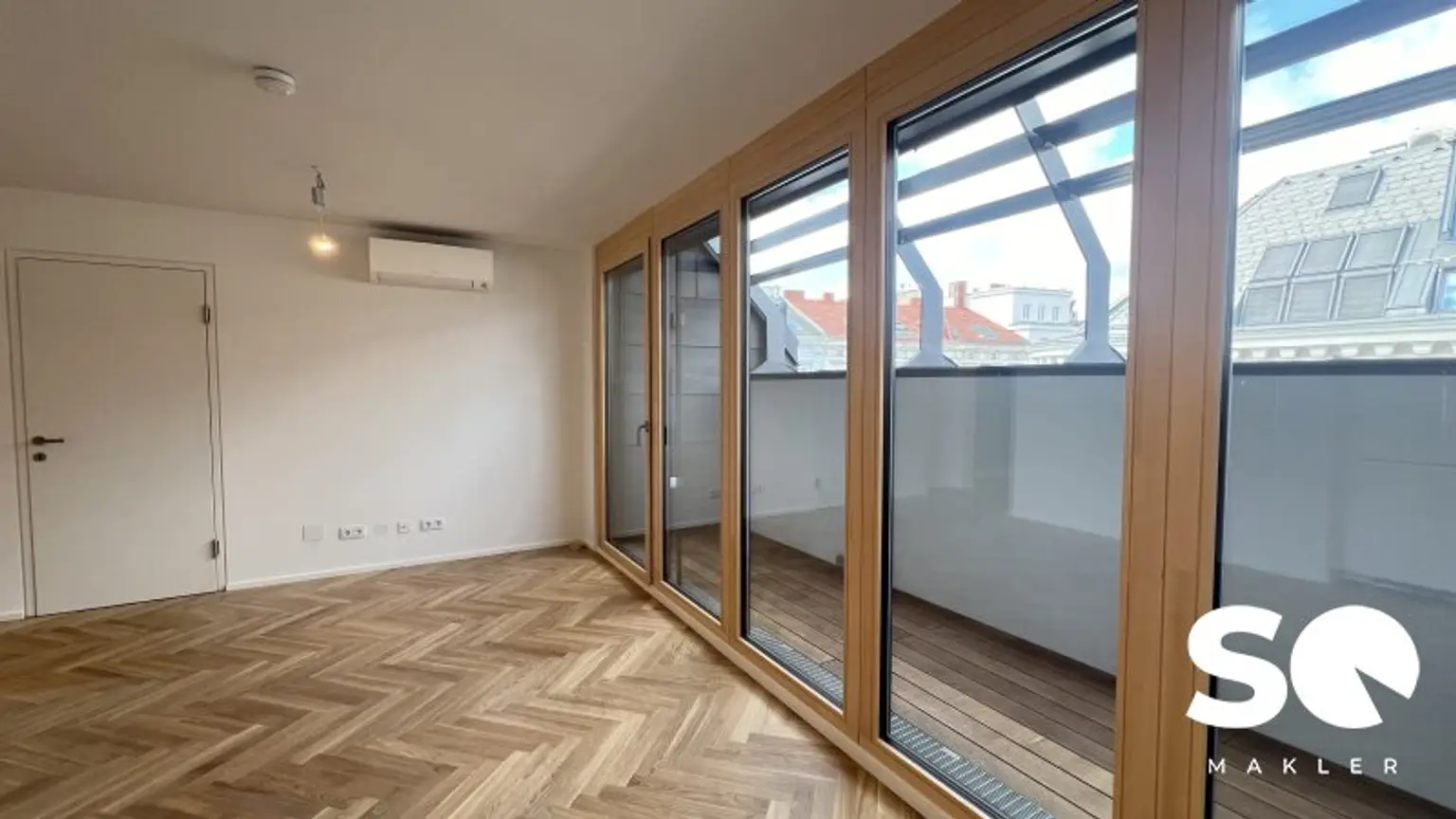 # SQ - EXKLUSIVE DACHGESCHOSSWOHNUNG IN 1030 WIEN - SEIDLGASSE - 2 ZIMMER und TERRASSE - TOP 12