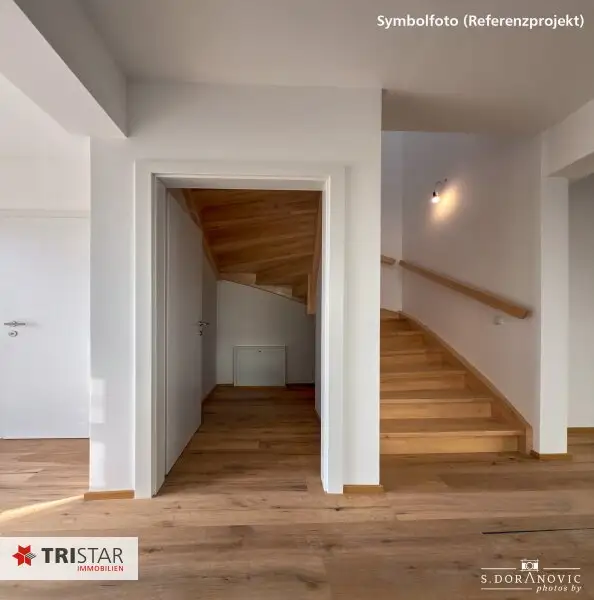 NEU • FAMILIENTRAUM • 4 HÄUSER • GARTEN • TERRASSE • PKW-STELLPLÄTZE • NÄHE LOBAU • LUFTWÄRMEPUMPE • 1220 WIEN