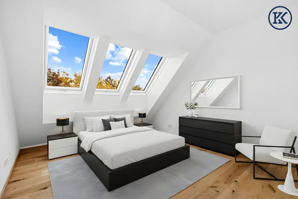 Dachgeschosswohnung in Top Lage in Kaisermühlen