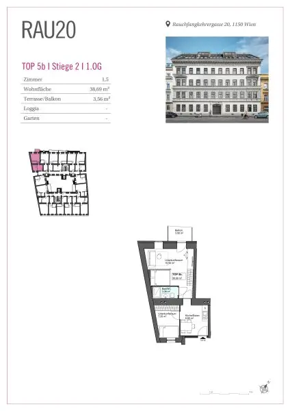 Schönbrunner Top-Rendite 5-6% | Mietenpool & Kurzzeitvermietung