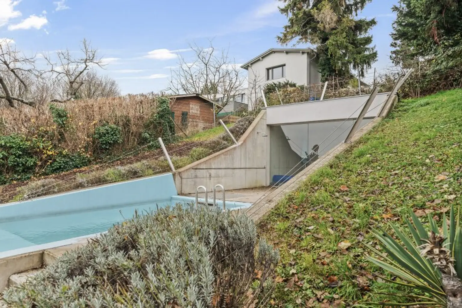 Architektenvilla mit Pool und Biosauna in 1230 Wien-Mauer