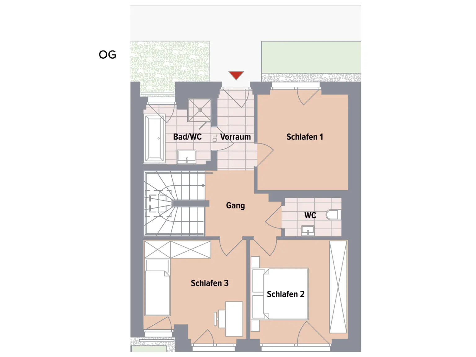 Baubeginn Erfolgt! Neubau-Doppelhaushälfte in Unterpremstätten! Provisionsfrei und direkt vom Bauträger!