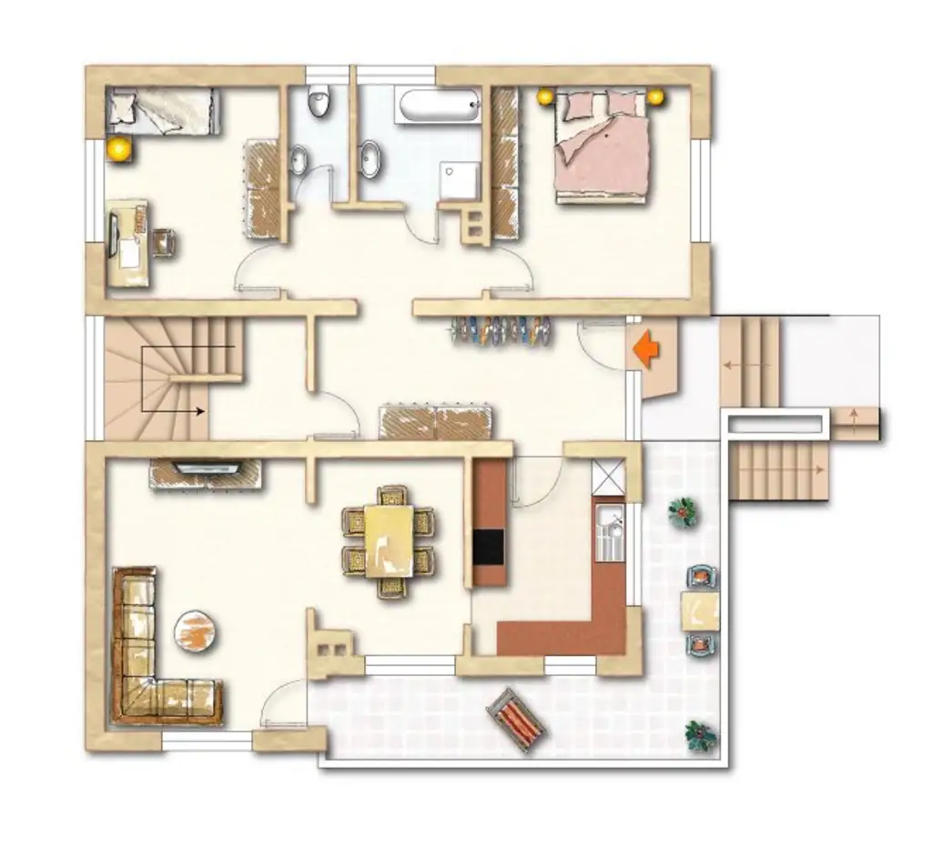 Grundriss Erdgeschoss