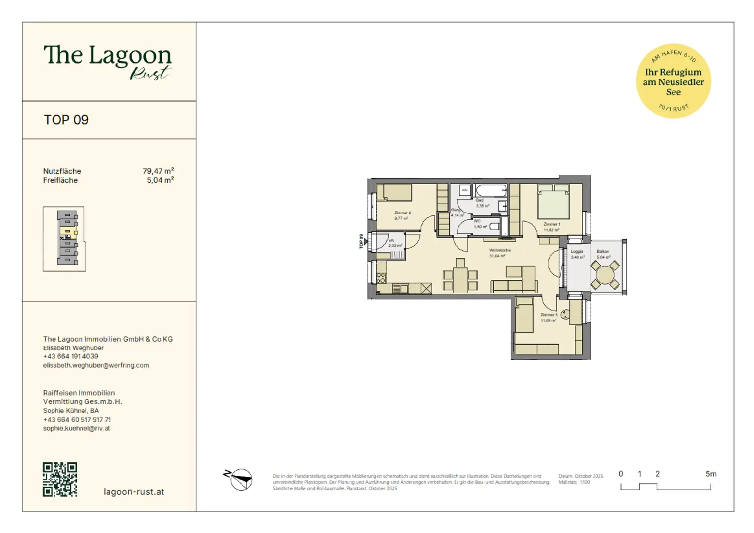 "The Lagoon" - Modern - Nachhaltig - Elegant PROVISIONSFREI
