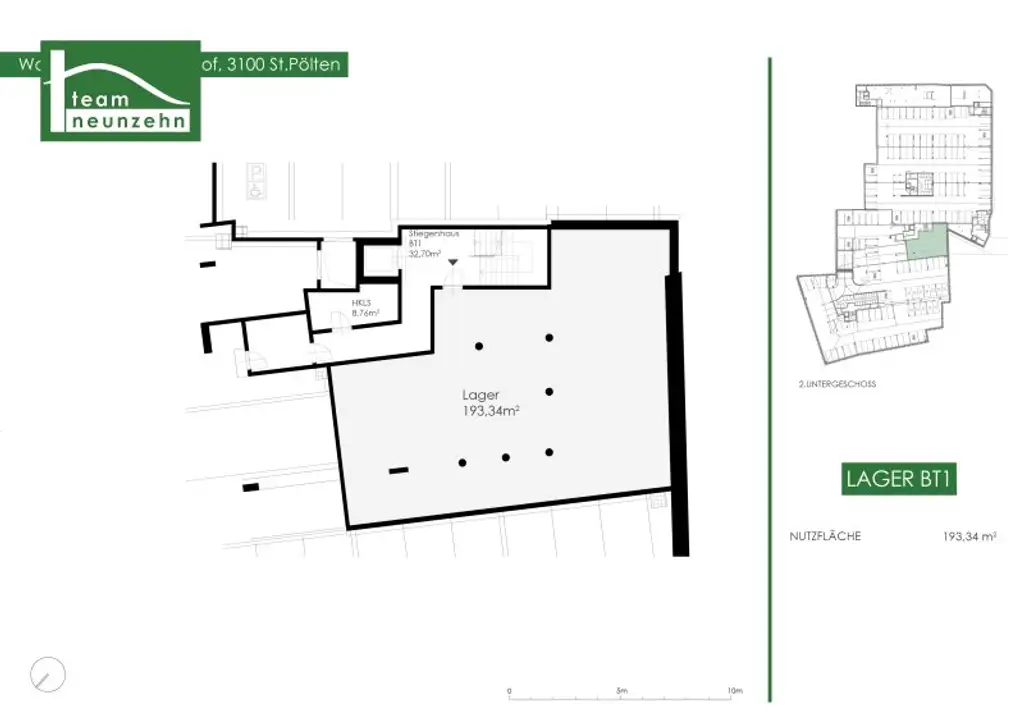 Innenstadtlage! Provisionsfrei! Lagerfläche im Karmeliterhof. - WOHNTRAUM