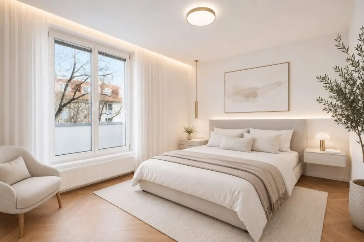 Möblierungsvorschlag Schlafzimmer
