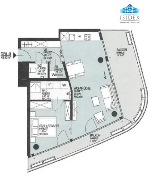 Exklusives Wohnen im DANUBEFLATS