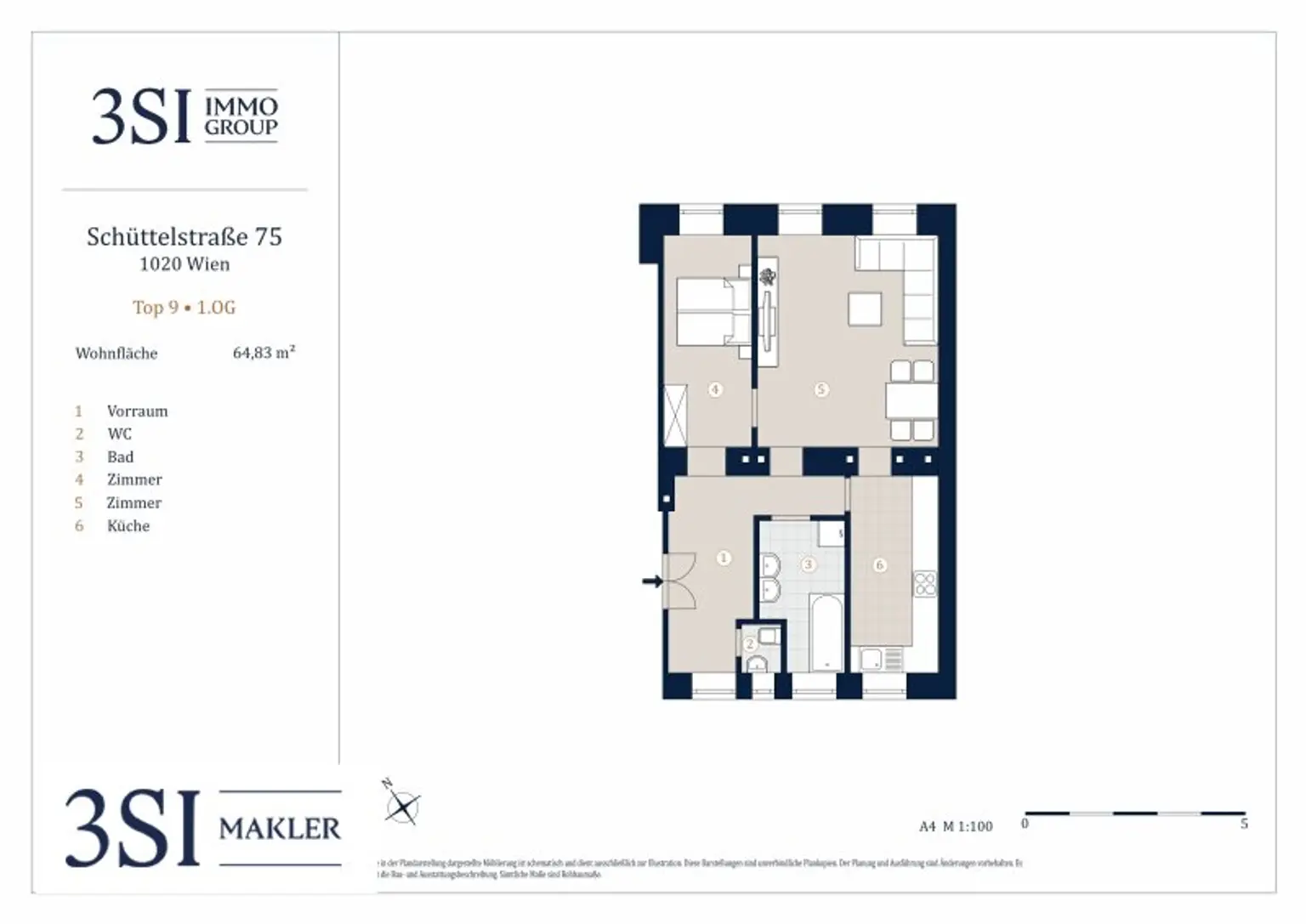 Raum für Neues – 122m² Altbau mit Charakter im 2. Bezirk