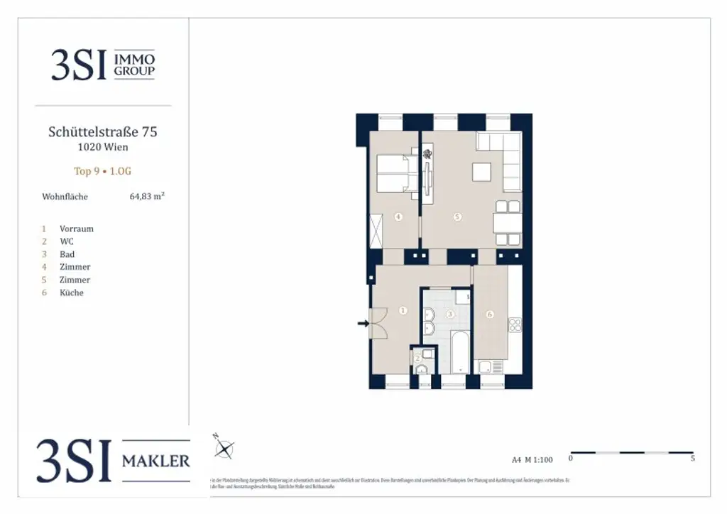 Raum für Neues – 122m² Altbau mit Charakter im 2. Bezirk