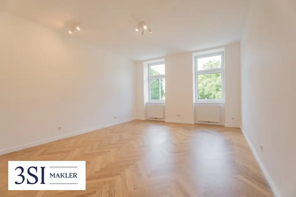 Erstbezug in ruhiger Lage – hochwertige Altbau-Garçonniere am Laubepark