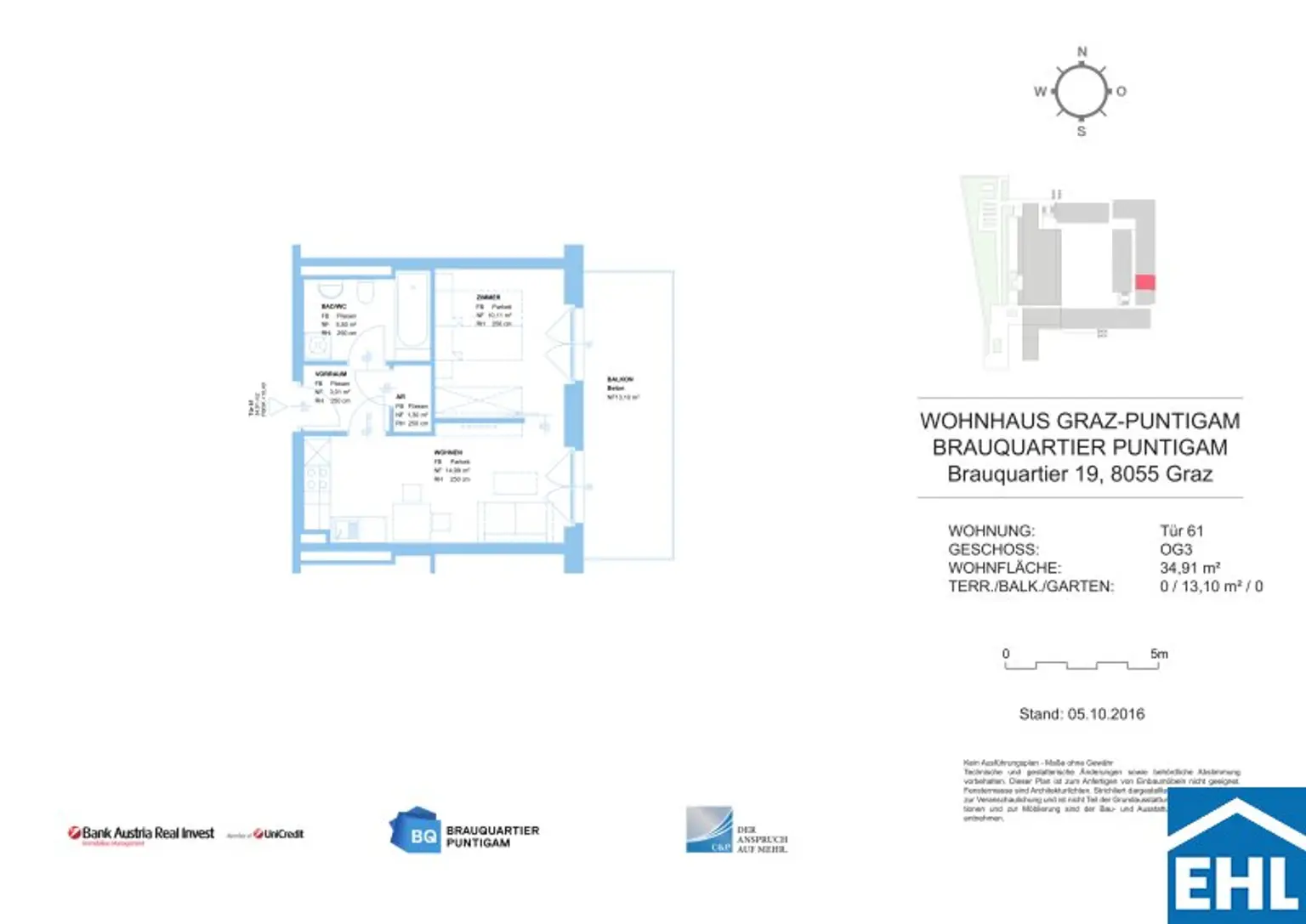 Ab 01.11.: Modern. Grün. Zuhause. – Leben im Brauquartier Graz