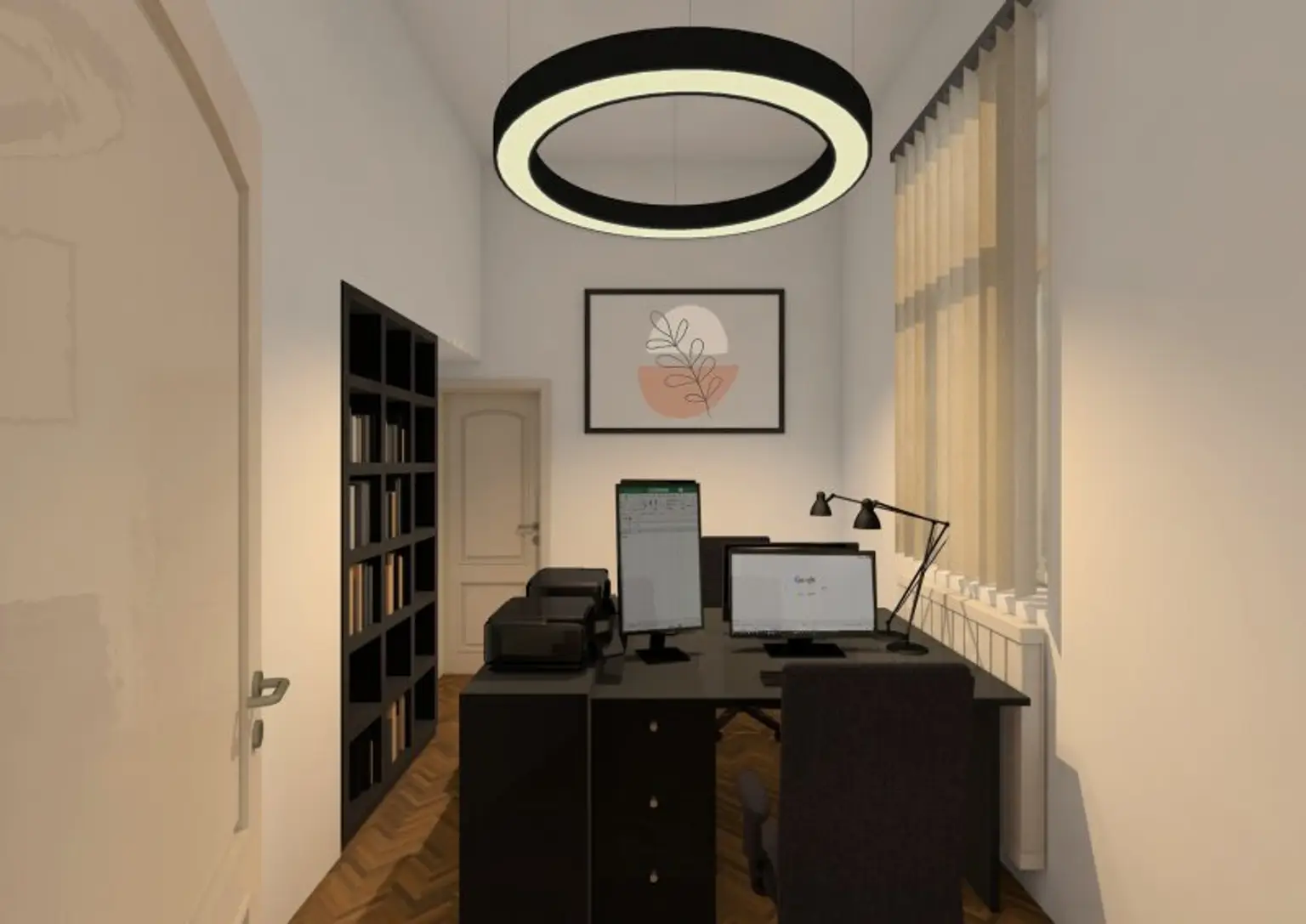 Provisionsfrei! All-In-Bürozimmer am Brahmsplatz als Untermiete!