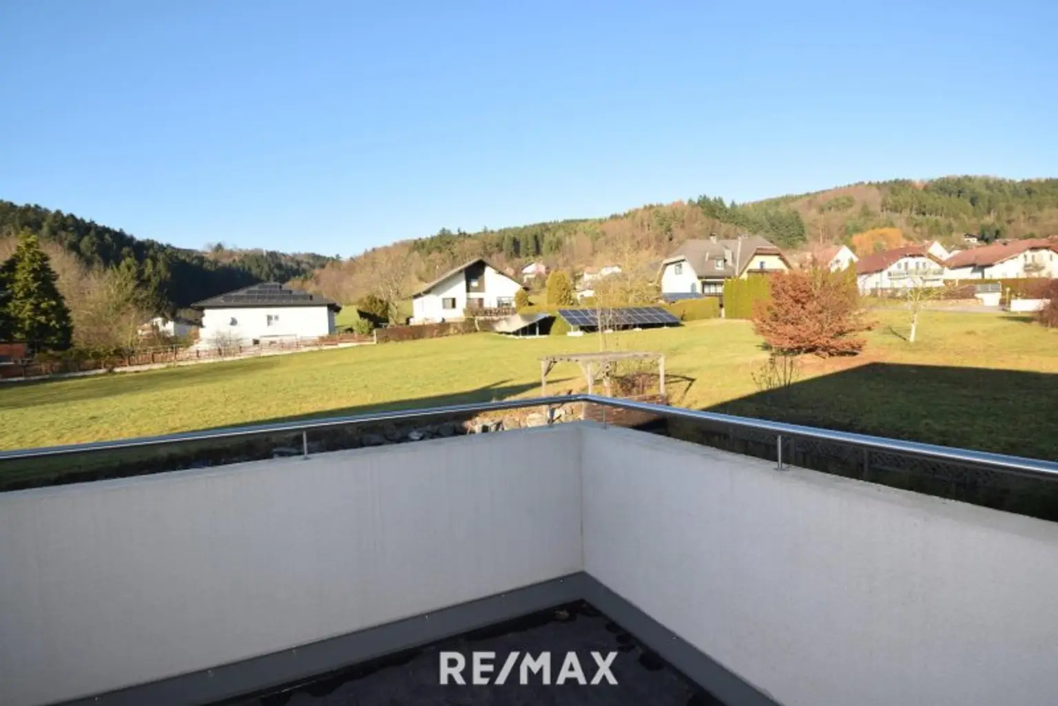 Blick von der Terrasse