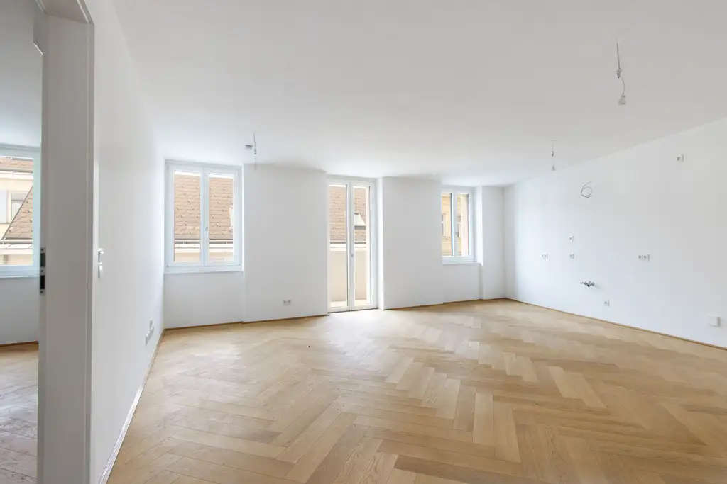 APOSTELHOF | 3 Zimmer | kompakter Grundriss | Erstbezug im Herzen des 3. Bezirks