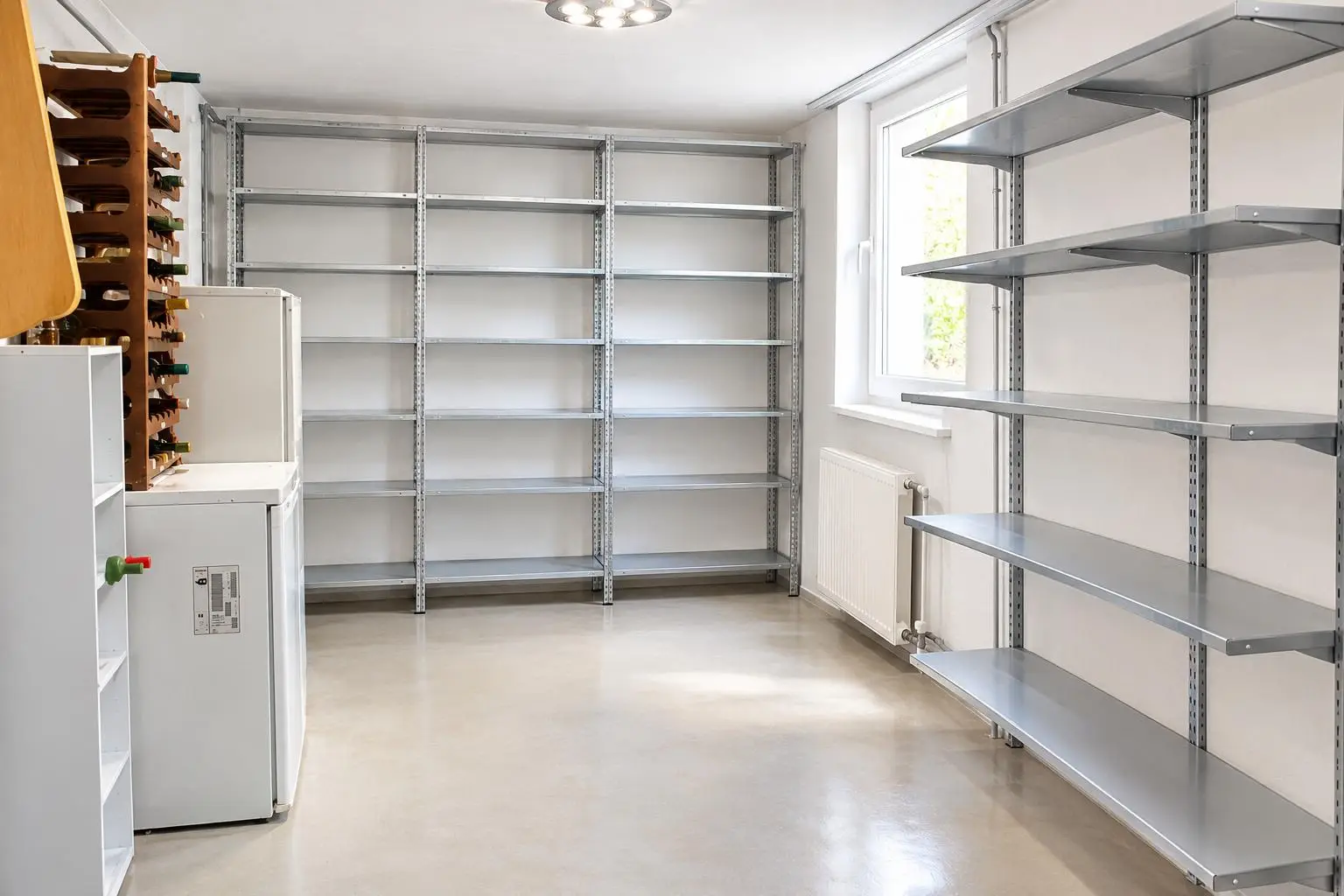 Raum Keller ca. 22m², mittels AI Gegenstände entf.