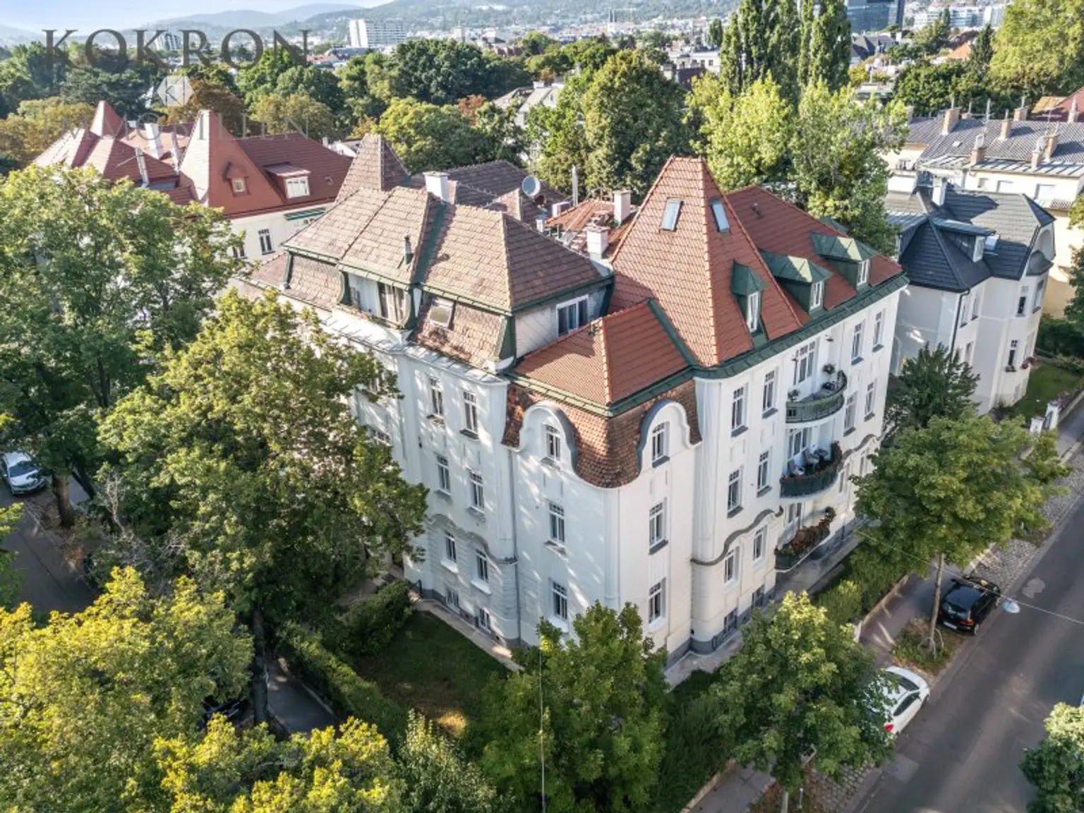 Willkommen in der grünen Villengegend