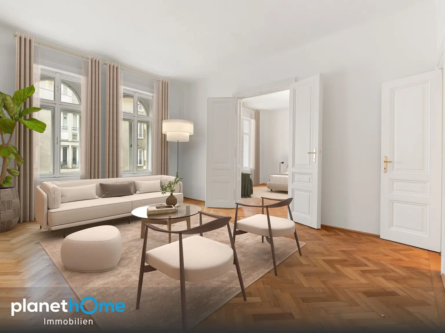 Wohnzimmer - Homestaging