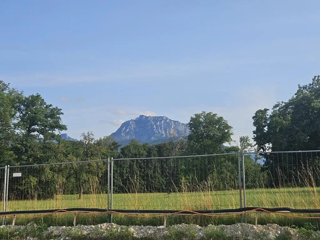 Provisionsfrei! Neubauprojekt Holzhäuseln: leistbare 75m² ETW mit Garten in Waldrandlage mit Traunsteinblick