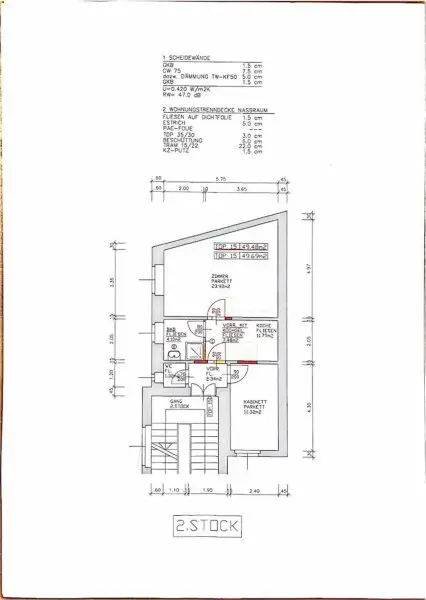 Bezugsfertig & ruhig! Moderne 2-Zimmer-Wohnung mit Lift und Tageslichtbad