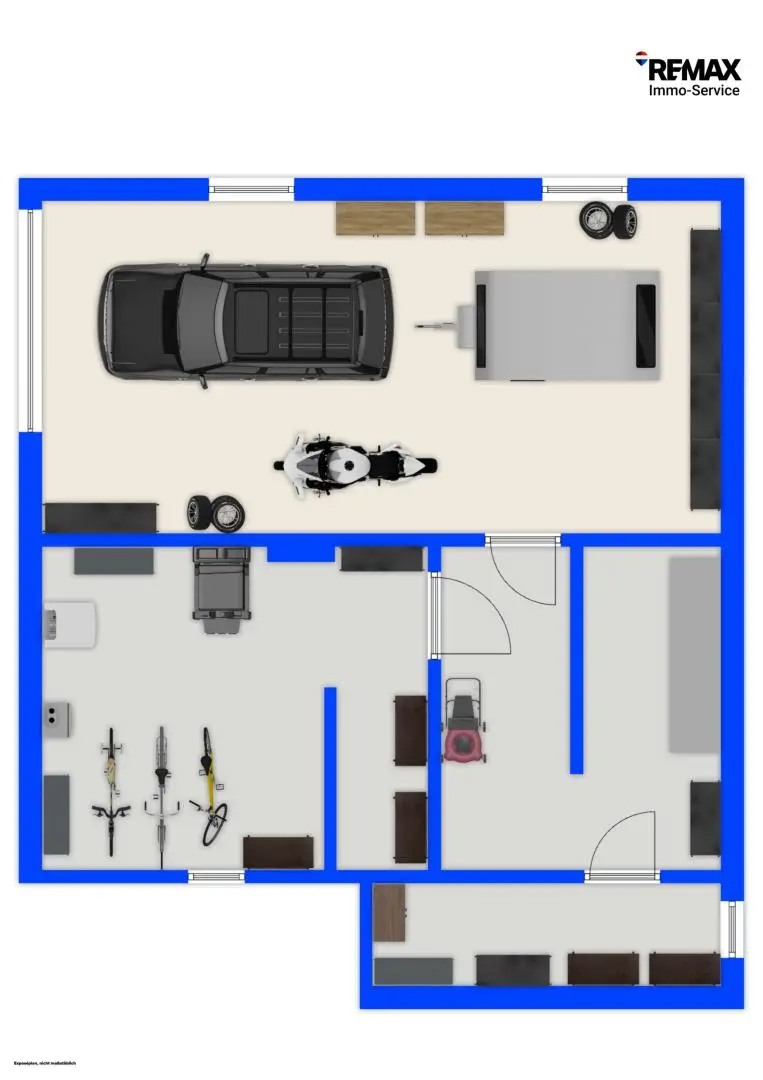 Grundriss Garage