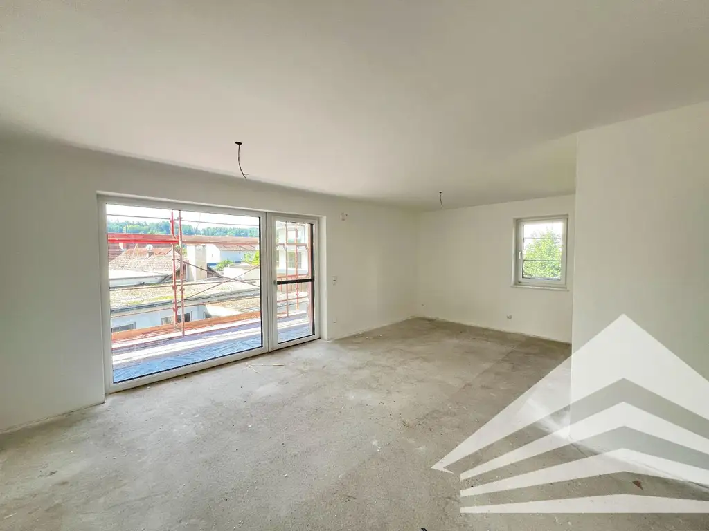 Hochwertig ausgestattete 3-Zimmer Wohnung mit großem Balkon in Puchenau!