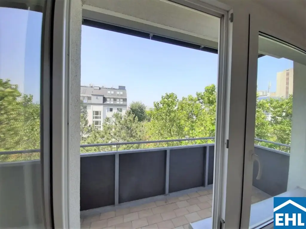 Traumhafte 3 Zimmerwohnung mit südwest-seitigem Balkon im Arsenal!