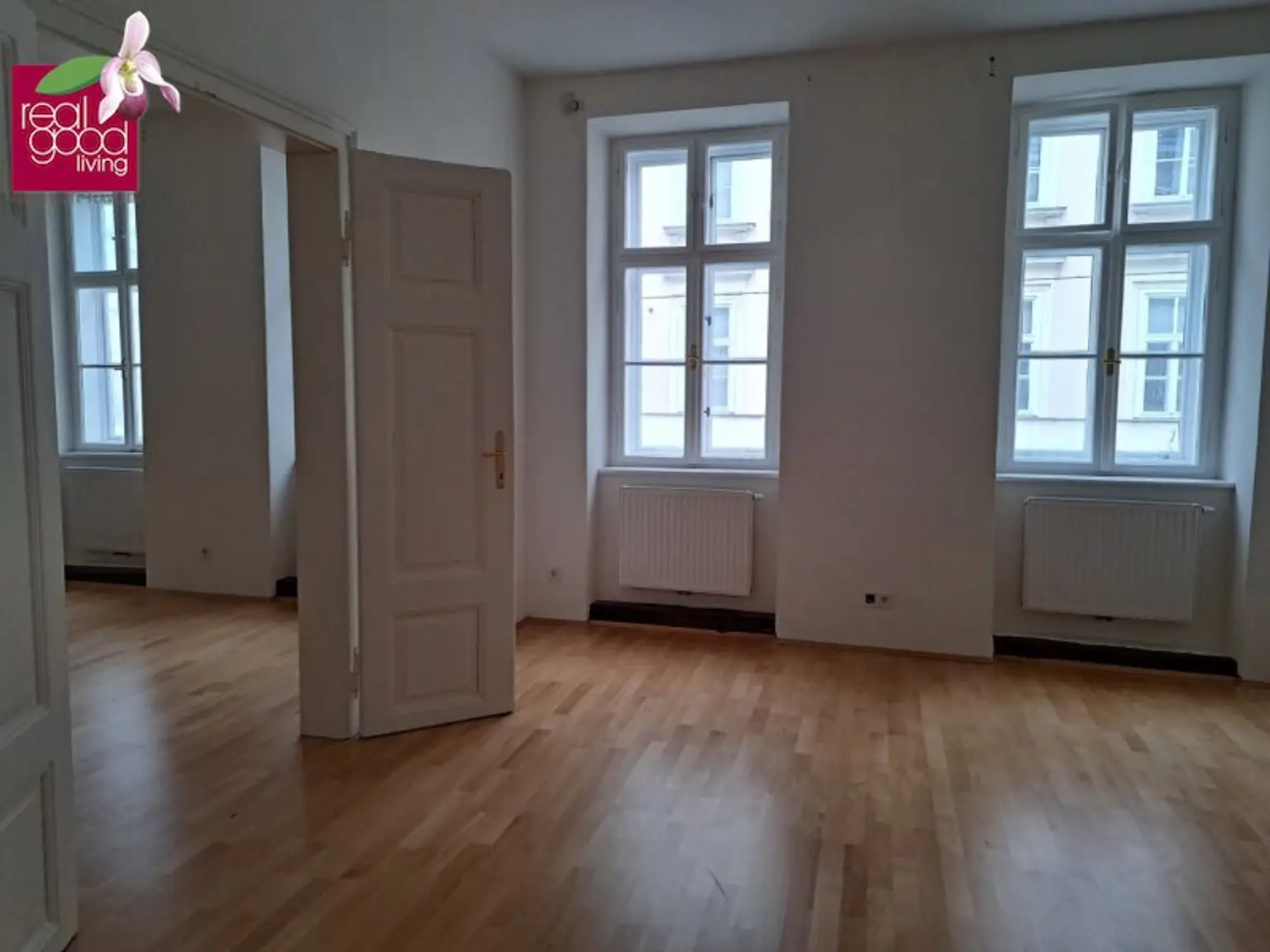 Miete mit Kaufoption: Rarität im Biedermeierhaus: Wohnen in einem wunderbar renovierten und denkmalgeschützten Kleinod