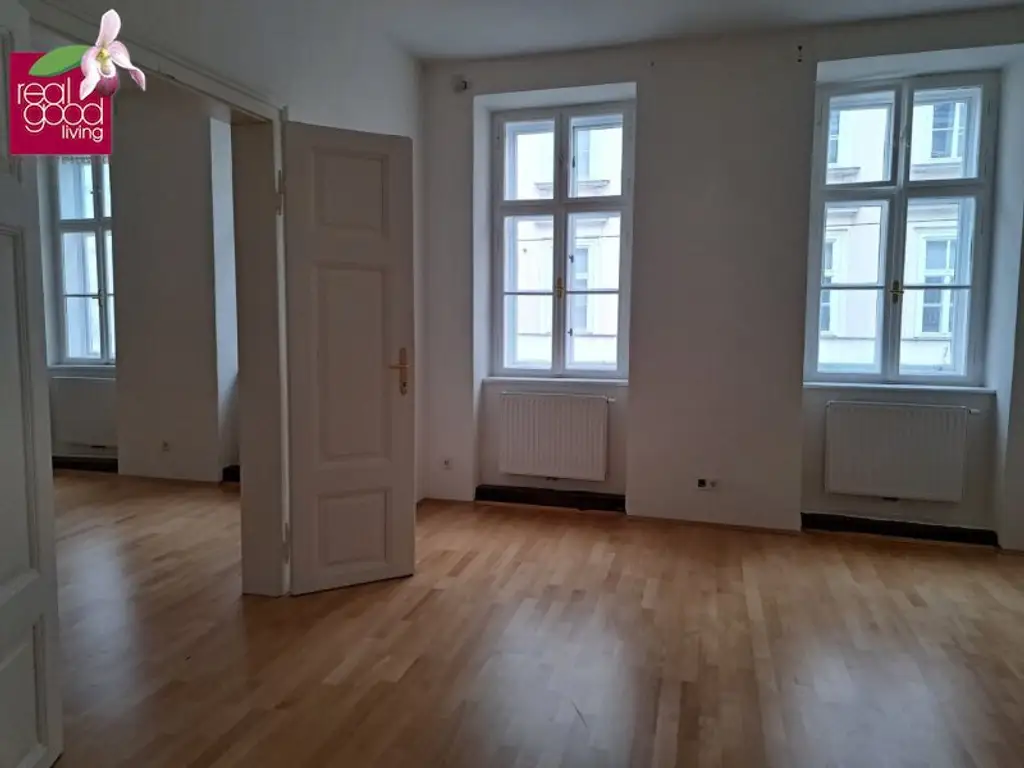 Miete mit Kaufoption: Rarität im Biedermeierhaus: Wohnen in einem wunderbar renovierten und denkmalgeschützten Kleinod