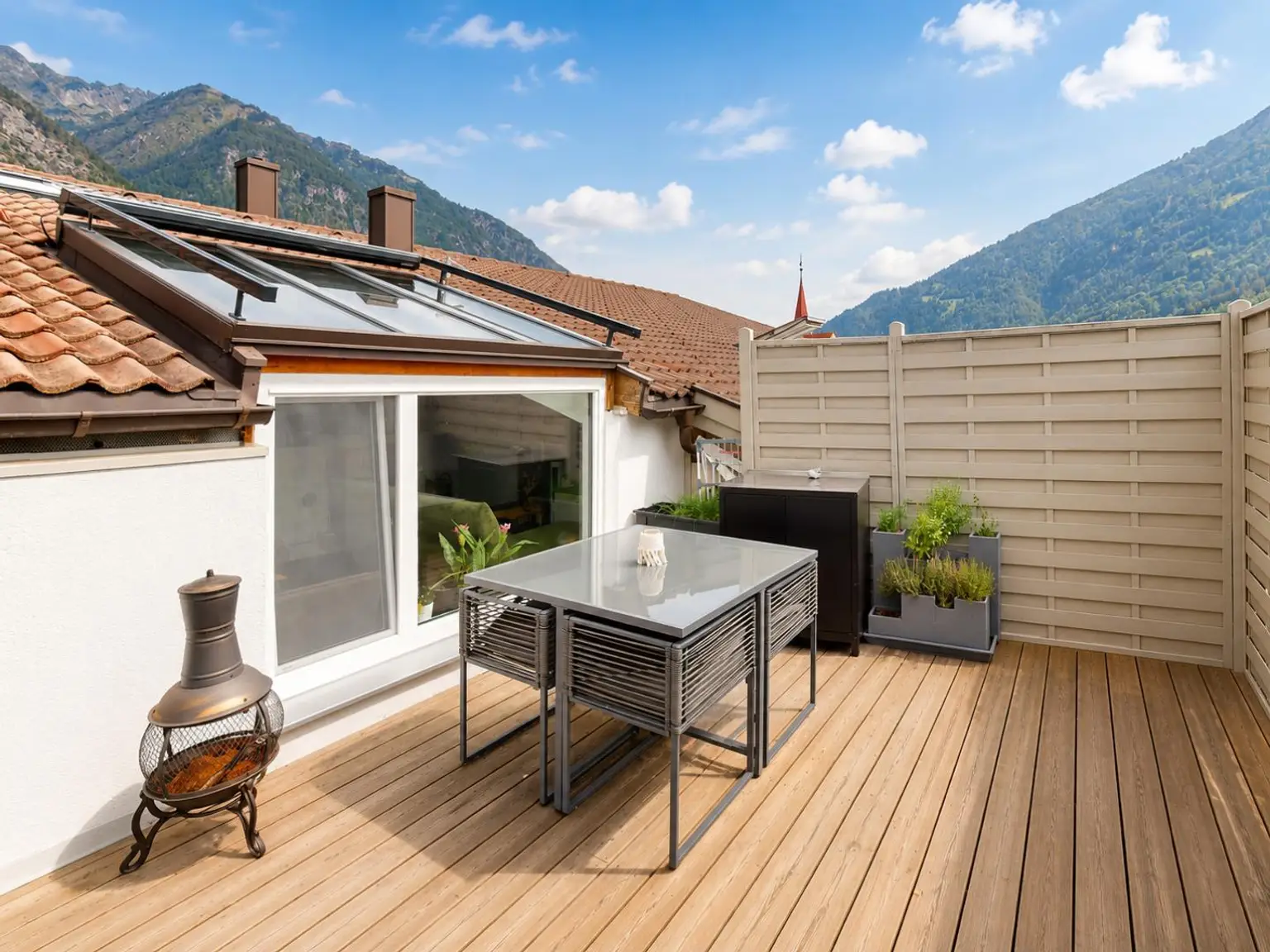 Landeck - Wohnung - Terrasse.