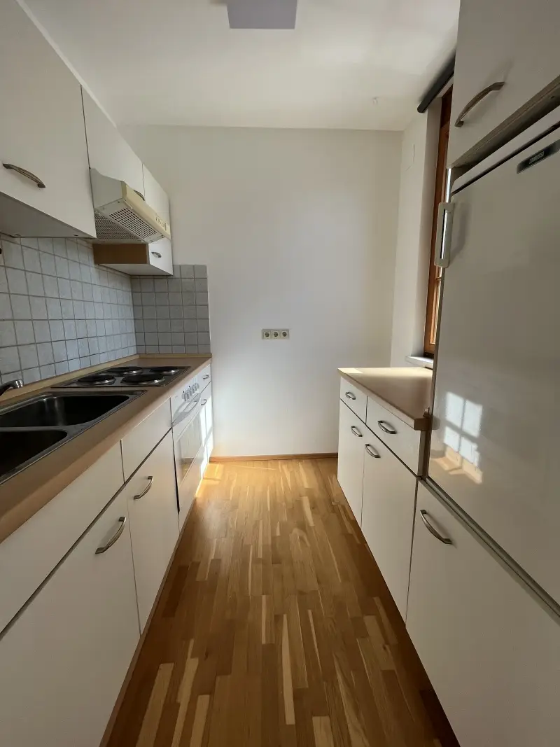 3-Zimmer-Wohnung im Zentrum von Baden - 
Blick auf  die Schwechat!