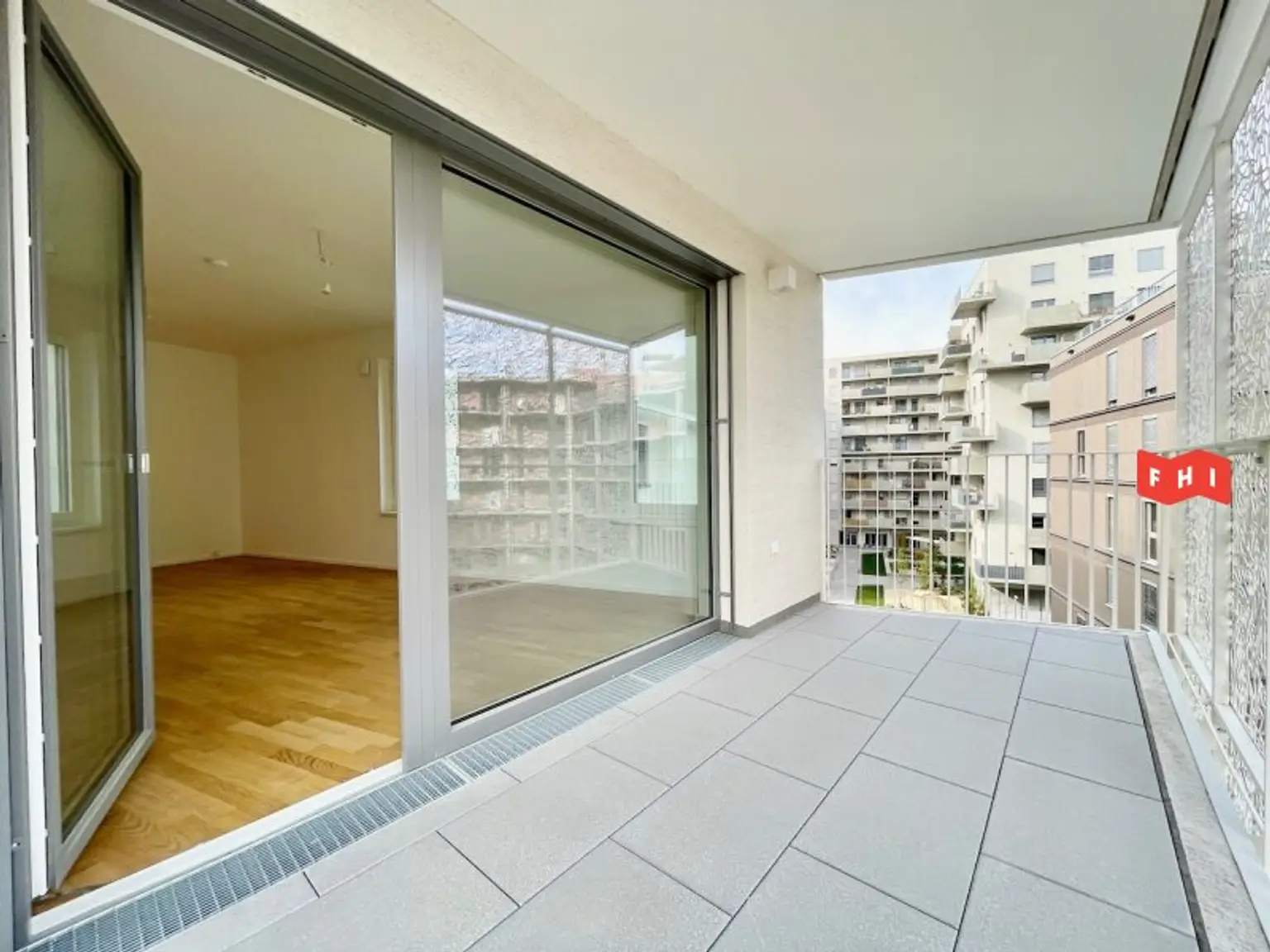 Energieeffizienter 59m² Terrassen-Erstbezug mit Erdwärme, Photovoltaik, Deckenkühlung u. weitläufiger Gemeinschaftsterrasse Nähe Schloss Belvedere