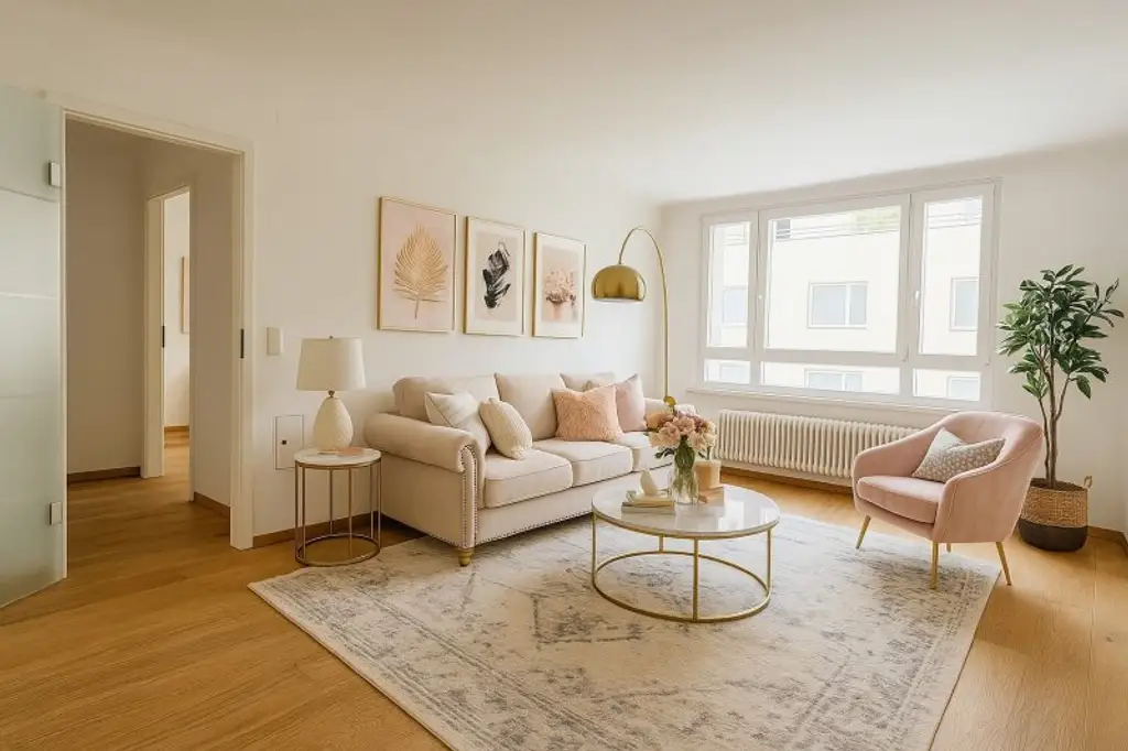 EIN TRÄUMCHEN! FRISCH SANIERT, HELL UND RUHIG MIT LOGGIA IM SCHÖNEN GERSTHOF