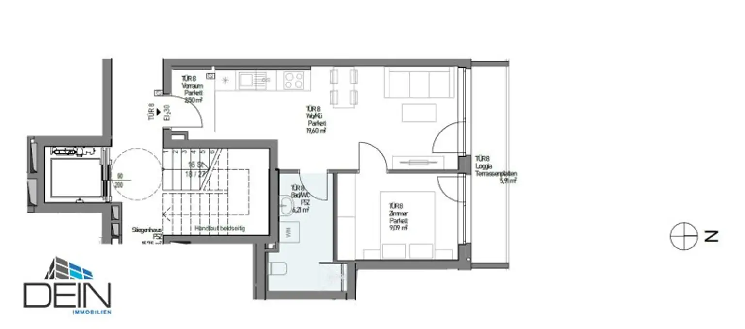 IN BAU! 19 TRAUMHAFTE 2-4 ZIMMER NEUBAUWOHNUNGEN MIT FREIFLÄCHEN AUF EIGENGRUND IN ESSLING!