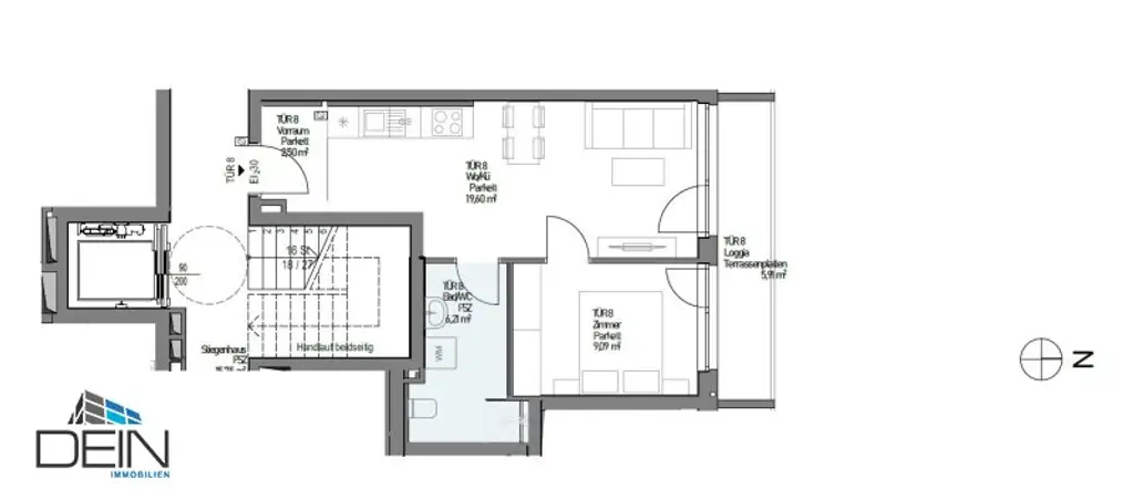 IN BAU! 19 TRAUMHAFTE 2-4 ZIMMER NEUBAUWOHNUNGEN MIT FREIFLÄCHEN AUF EIGENGRUND IN ESSLING!