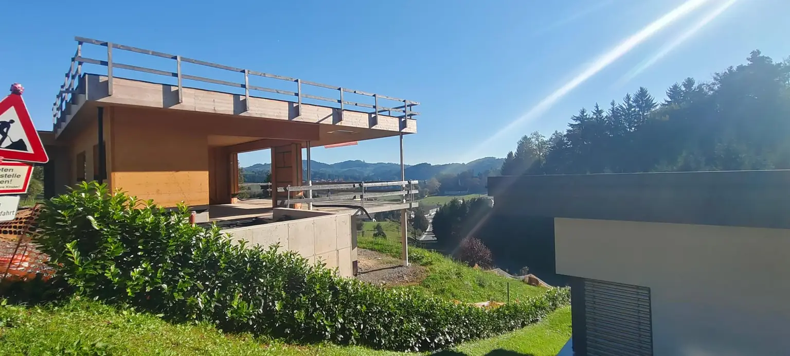 Wo Ruhe wohnt- Rohbau mit Aussicht in Leutschach