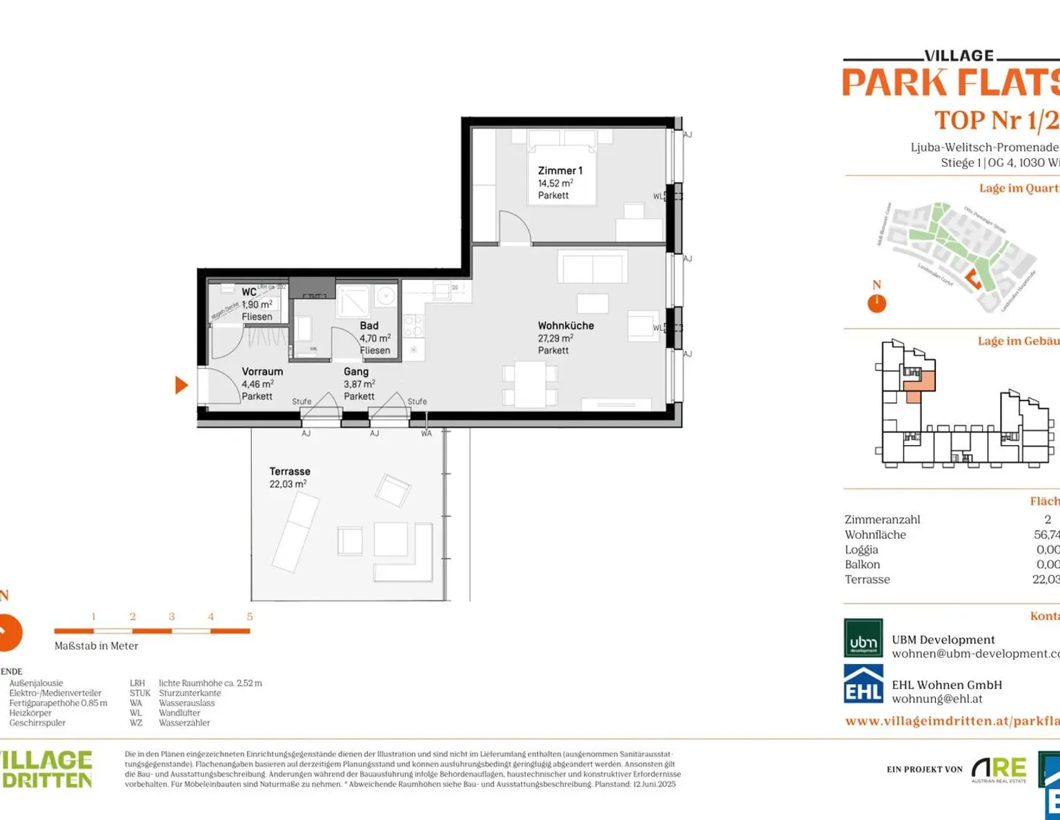 Attraktives Investment im 3. Bezirk: PARK FLATS für Anleger