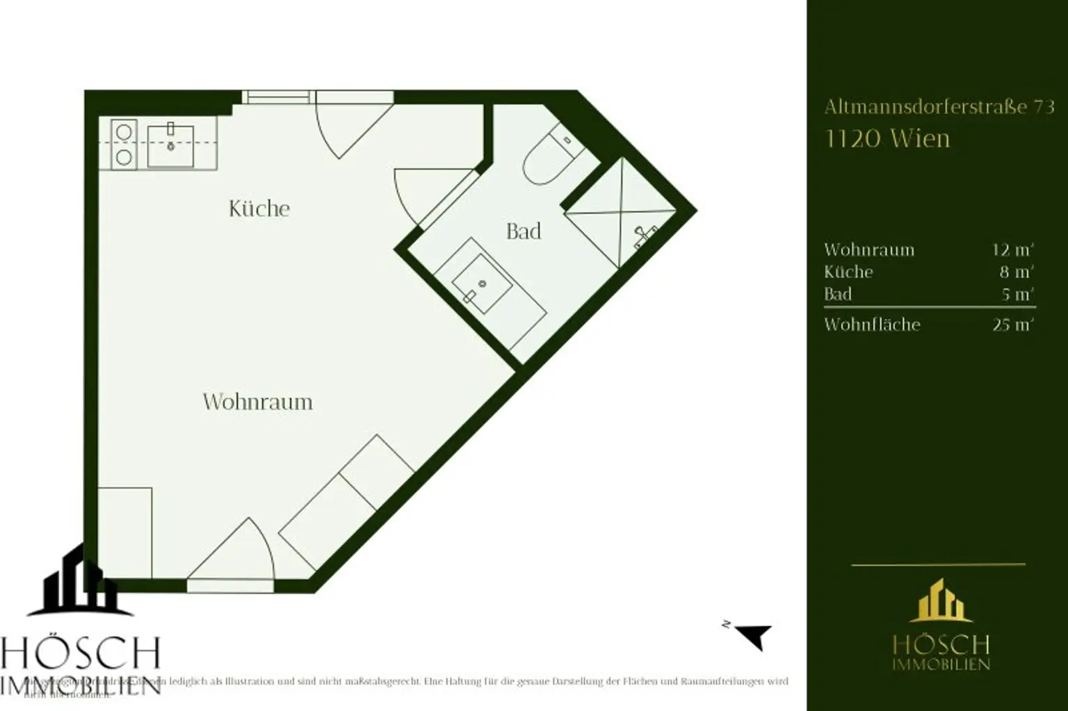 Urban Living Meidling – möbliert, flexibel, modern