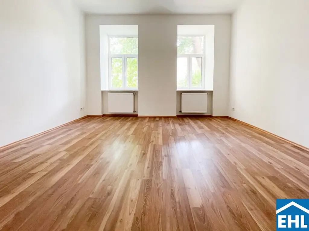 Innenhofruhelage Nähe Schlachthausgasse: Charmante 2 Zimmer-Altbauwohnung